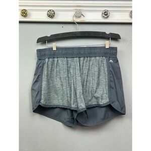 HEAD Gray Athletic Shorts womens medium Running Gym Workout Performance Medium